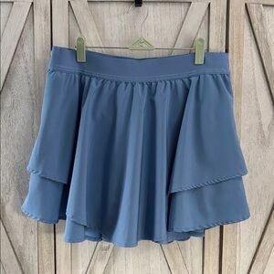 Blue Layered Athletic Skort